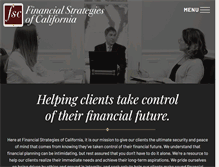 Tablet Screenshot of financialstrategiesofca.com